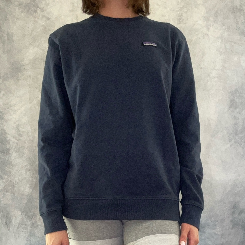 Patagonia Navy Blue Uprisal Crew Sweatshirt